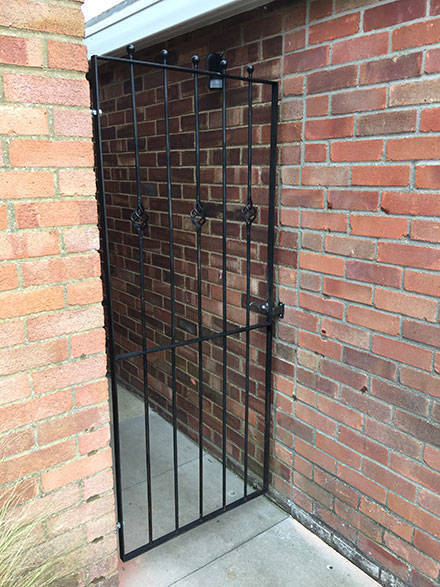 steel gate made to customer specification